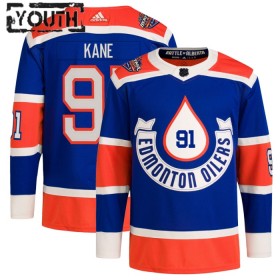 Lapsille NHL Edmonton Oilers Pelipaita Evander Kane Heritage Classic Adidas 2023-24 Sininen Authentic